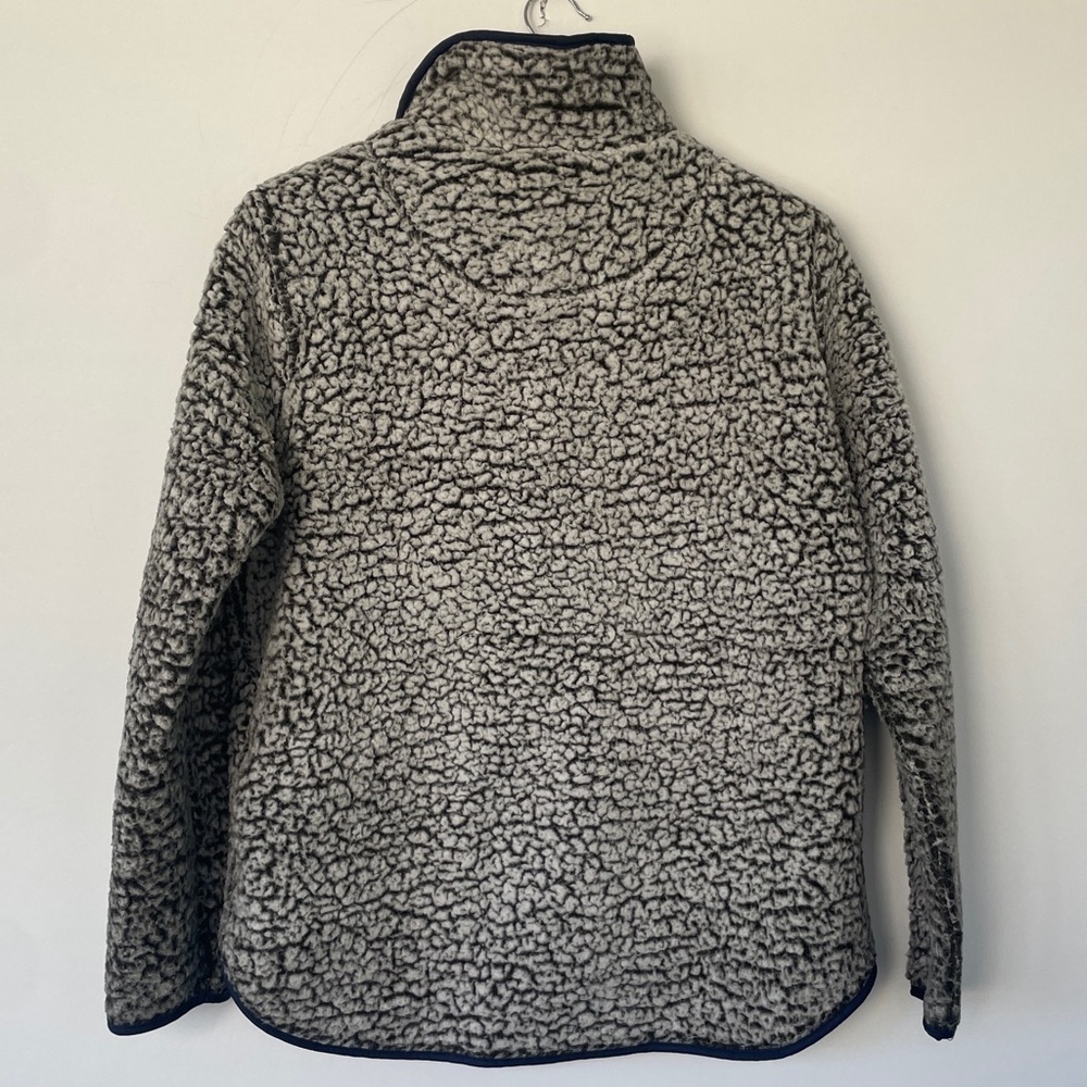 NFL Team Apparel New England Patriots Sherpa Pullover Fleece Medium - Picture 7 of 17